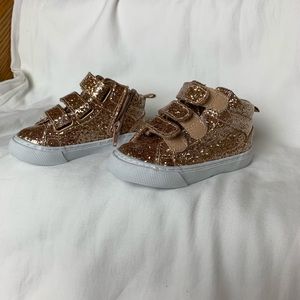 Gold gap high tops for kids